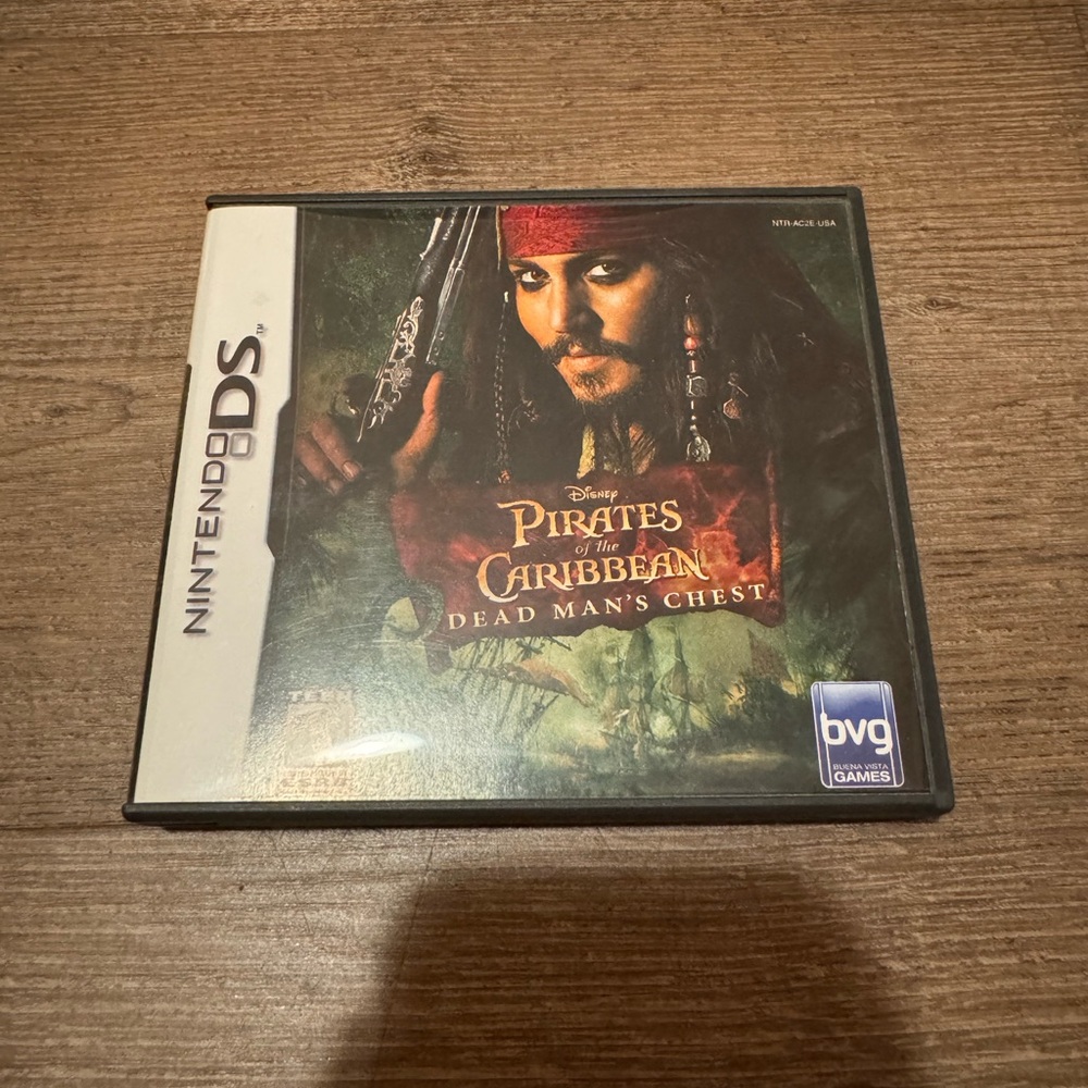 Nintendo DS Pirates of the Caribbean Adventure Game